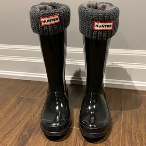 kids hunter rain boots